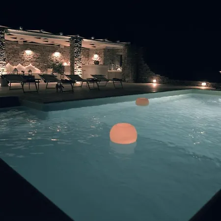 Spectacular Sunset View At Melissaki Villa Ioulis