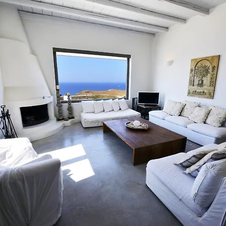 Spectacular Sunset View At Melissaki Villa Ioulis