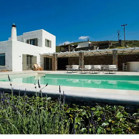 Spectacular Sunset View At Melissaki Villa Ioulis