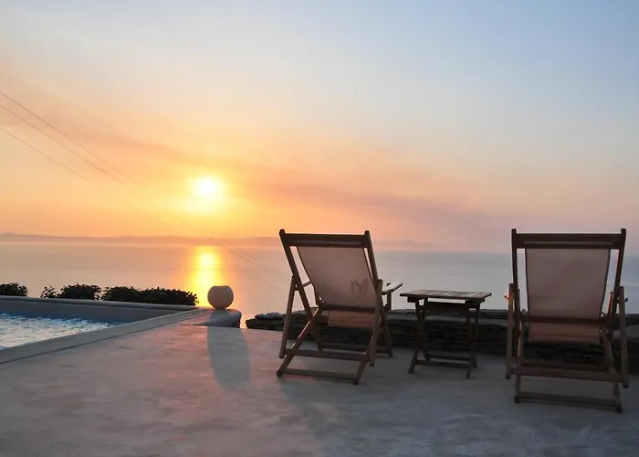 Spectacular Sunset View At Melissaki Villa *