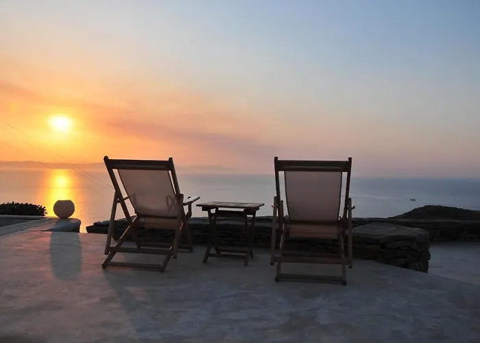 Spectacular Sunset View At Melissaki Ioulis