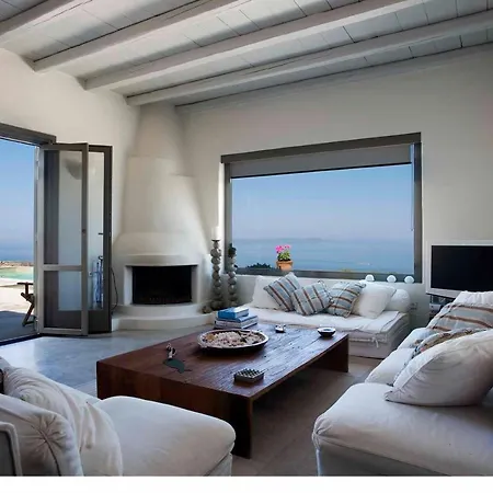 Spectacular Sunset View At Melissaki Villa Ioulis