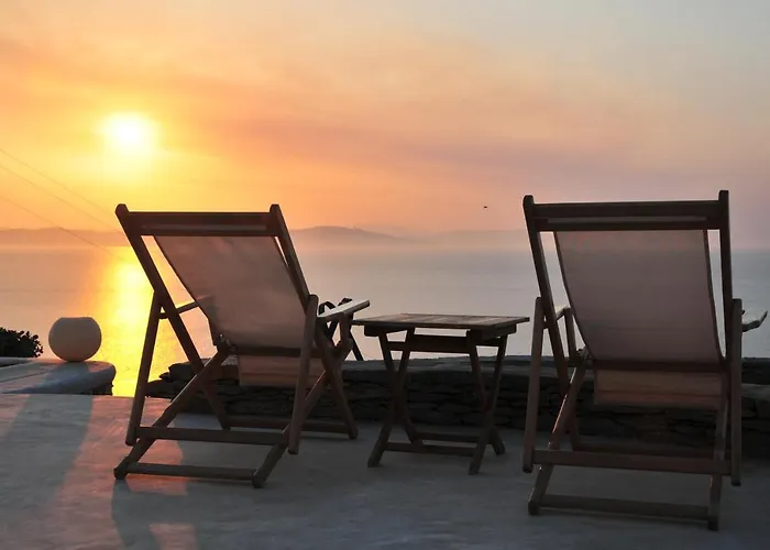 Spectacular Sunset View At Melissaki *